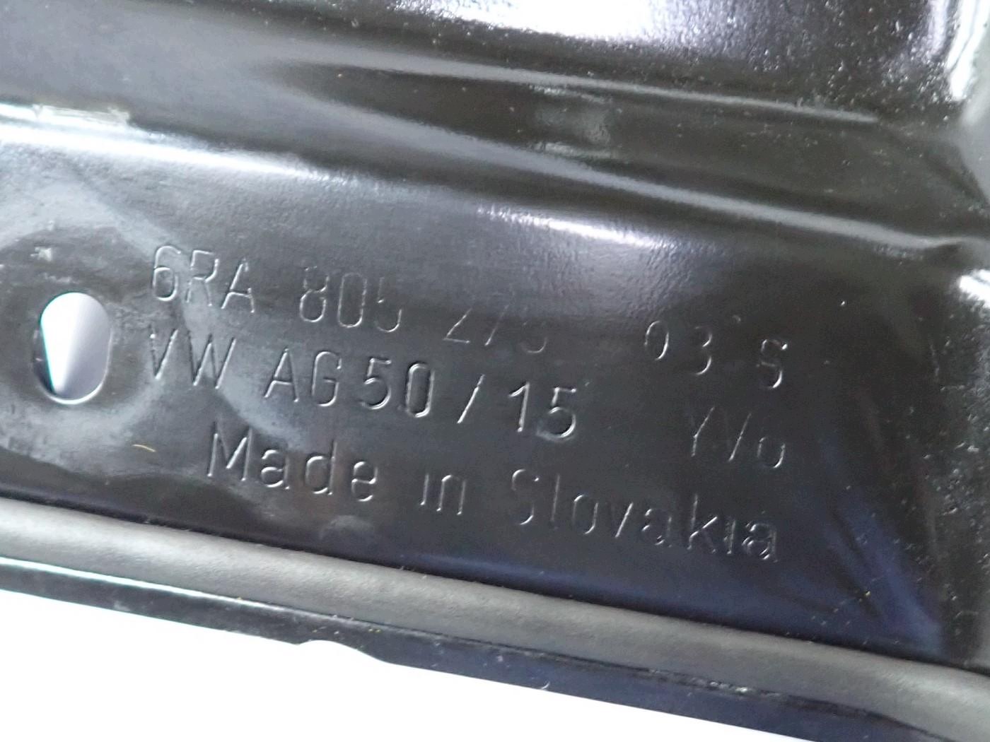 Nedre vindavvisare Skoda Fabia III 6V image 3