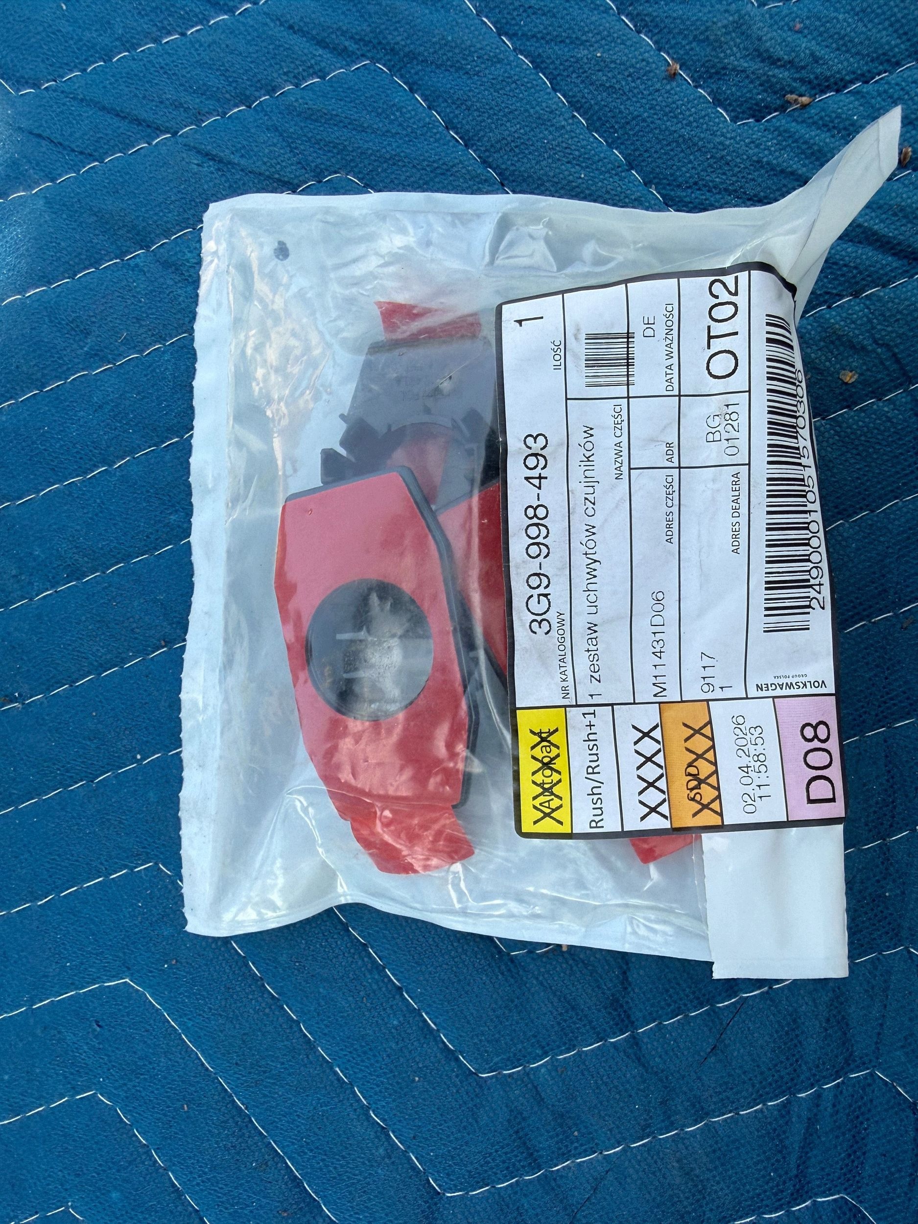 Supports capteurs PDC avant VW Passat B8 3G9998493 image 2