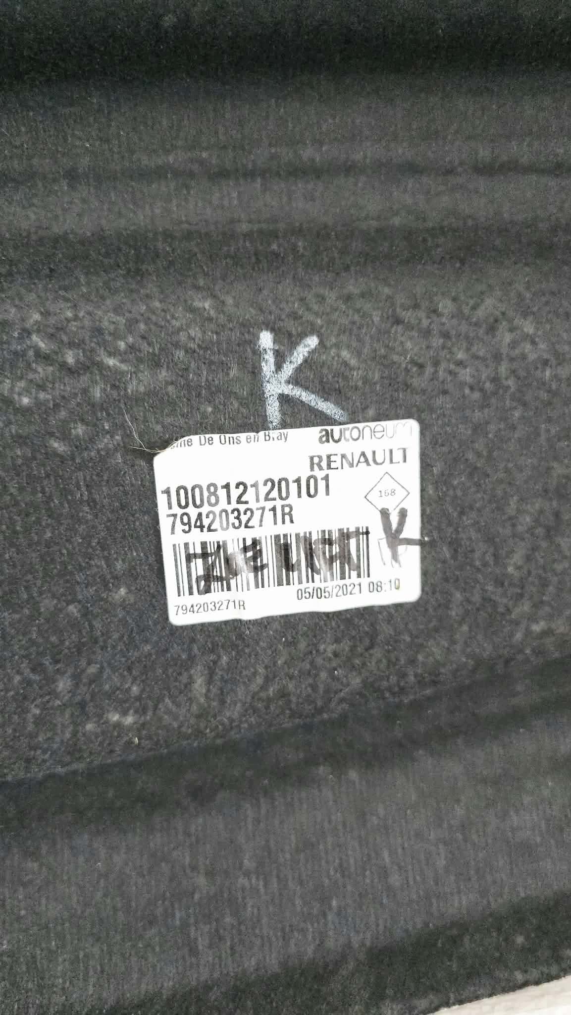 Kofferbakschap achter Renault Zoe Lift 2021 image 4