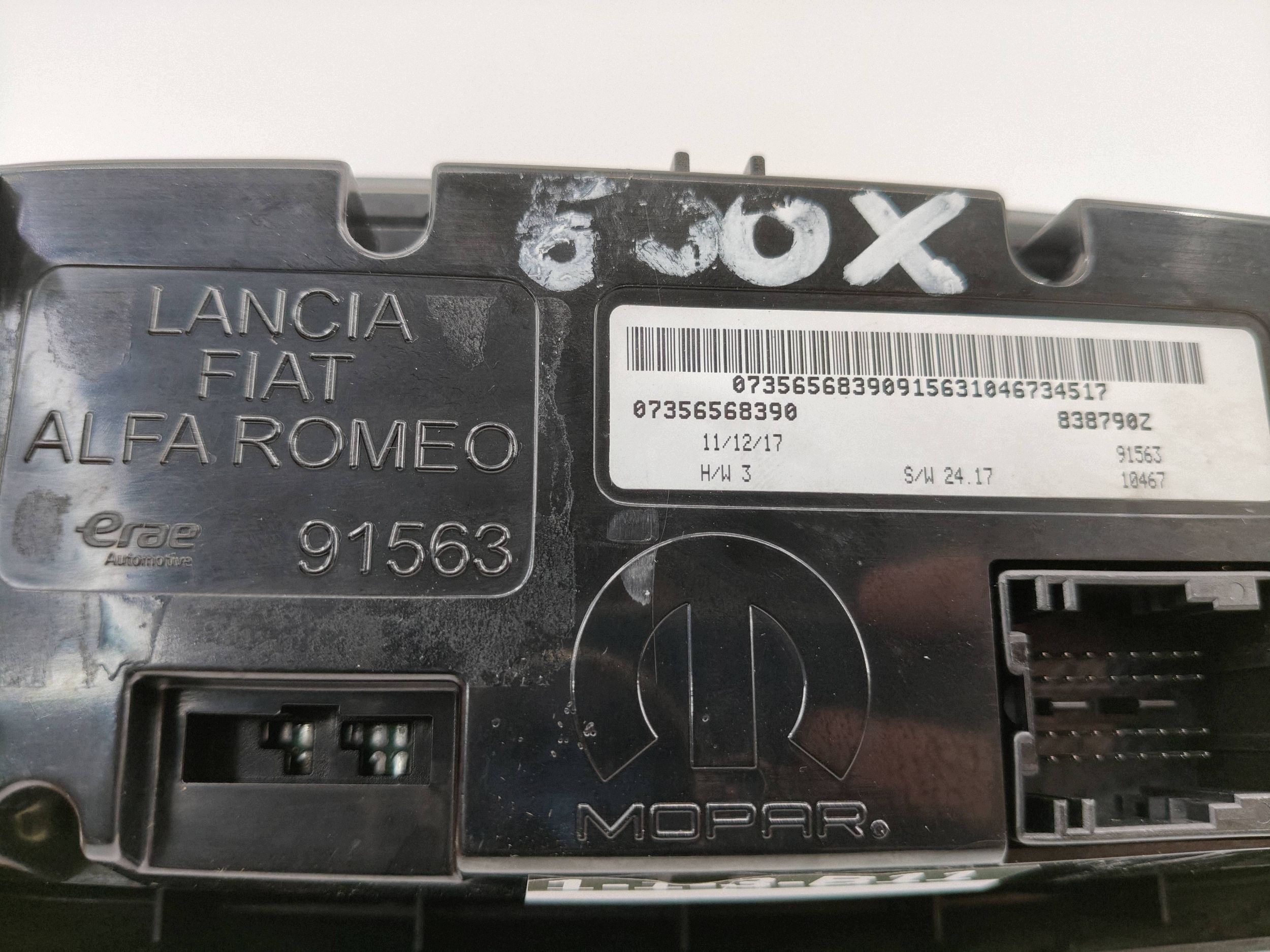 Panel Climatización Fiat 500X 07356568390 image 6