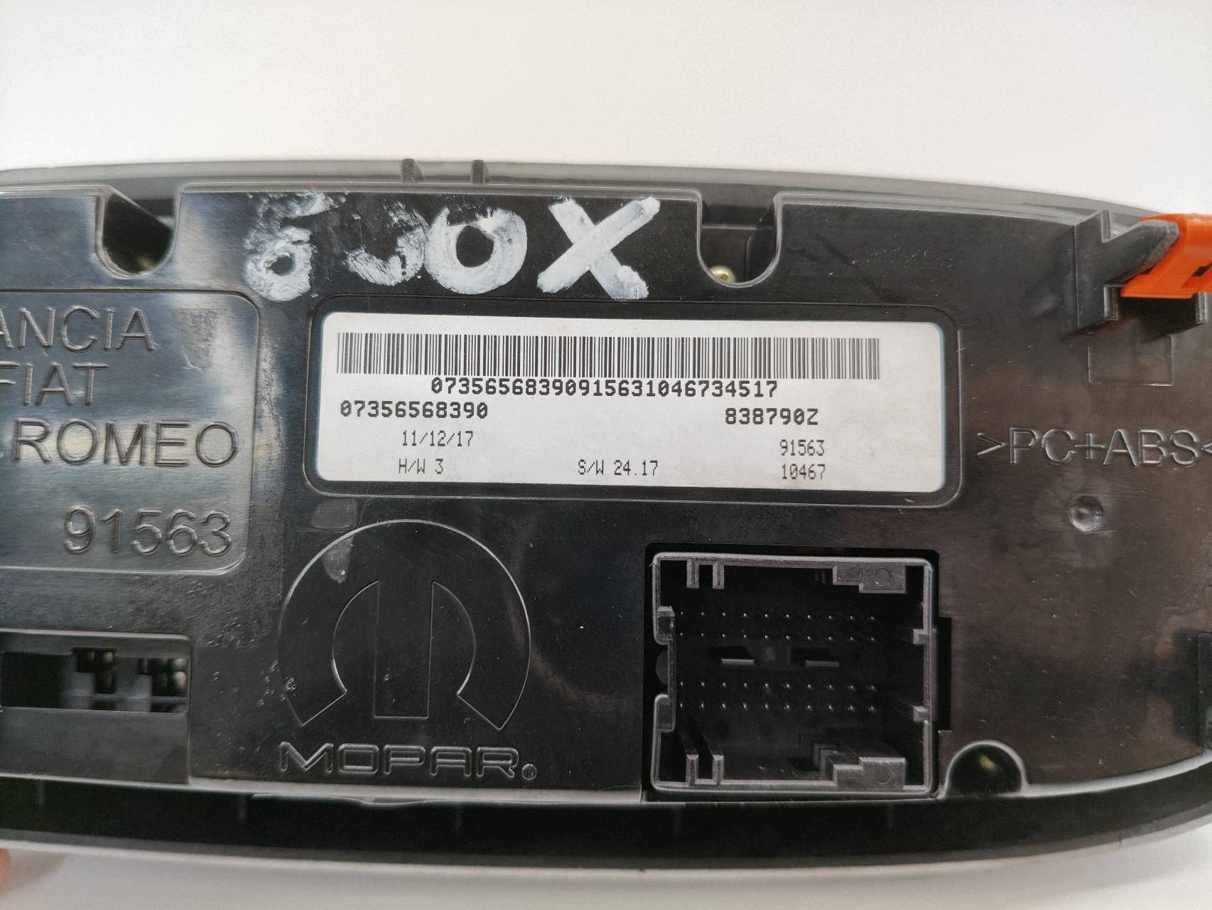 Panel Climatización Fiat 500X 07356568390 image 7