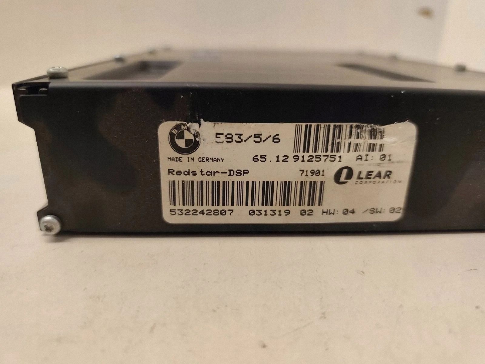Amplificateur Arrière BMW Z4 E85 E86 OEM 9125751 image 7