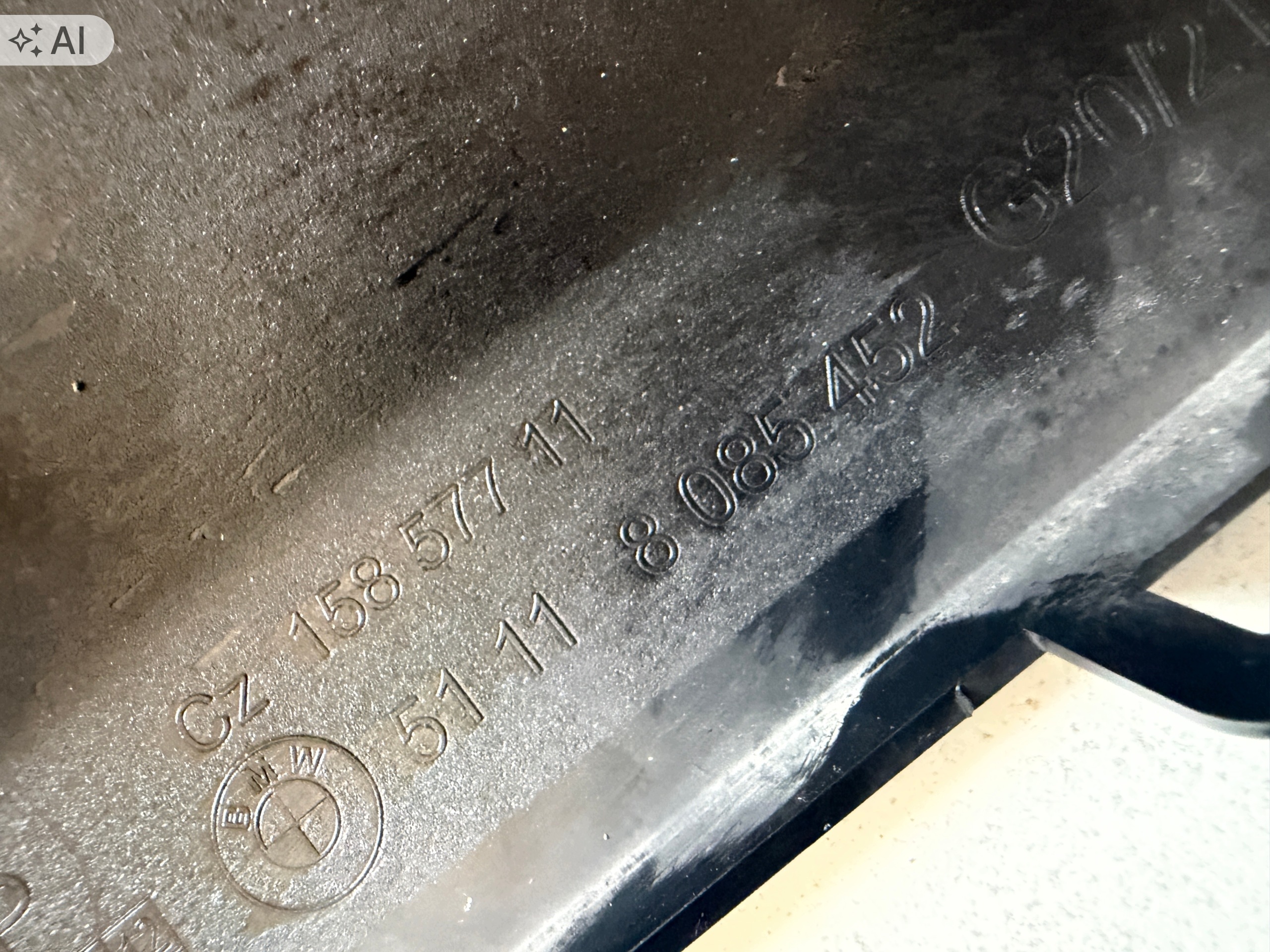 BMW 3 G20 G21 LCI M Stoßstange vorne PDC image 3