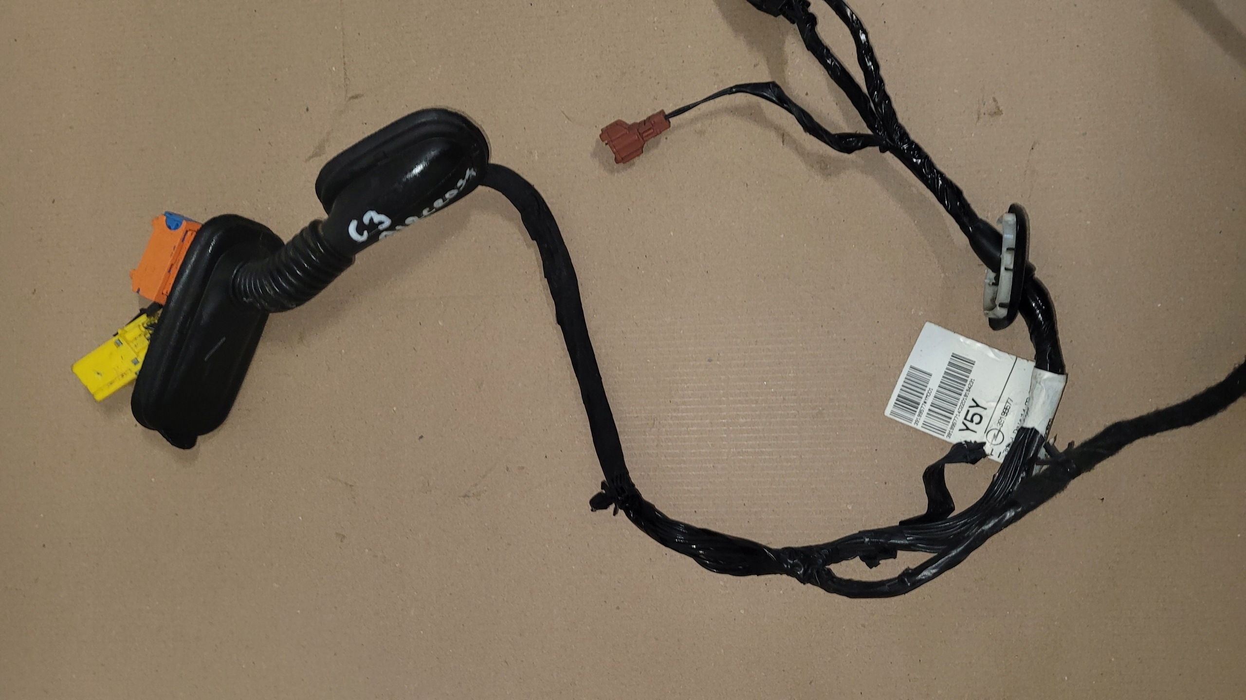 Citroen C3 Aircross 2019 Right Front Door Wiring Harness OEM 39199577
