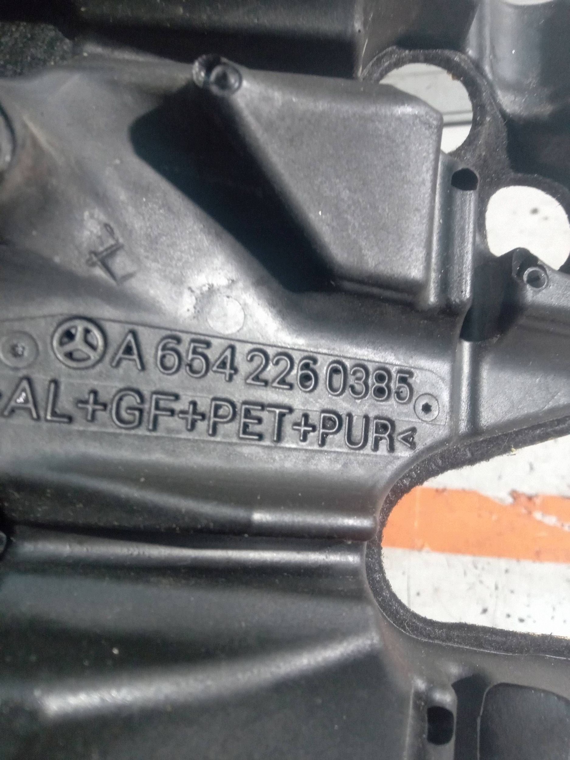 Protector térmico de escape Mercedes W177 OE A6542260385 image 3