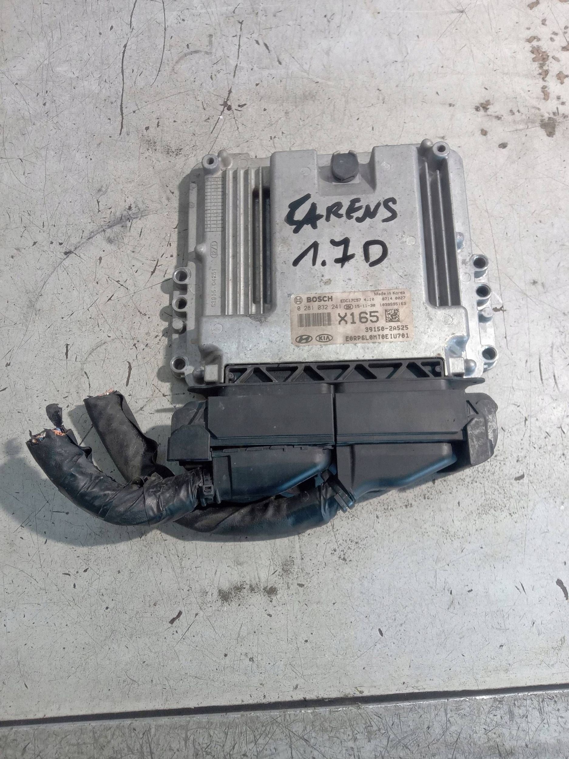 KIA CARENS IV Motorcomputer 1.7 CRDI 39150-2A525 image 2