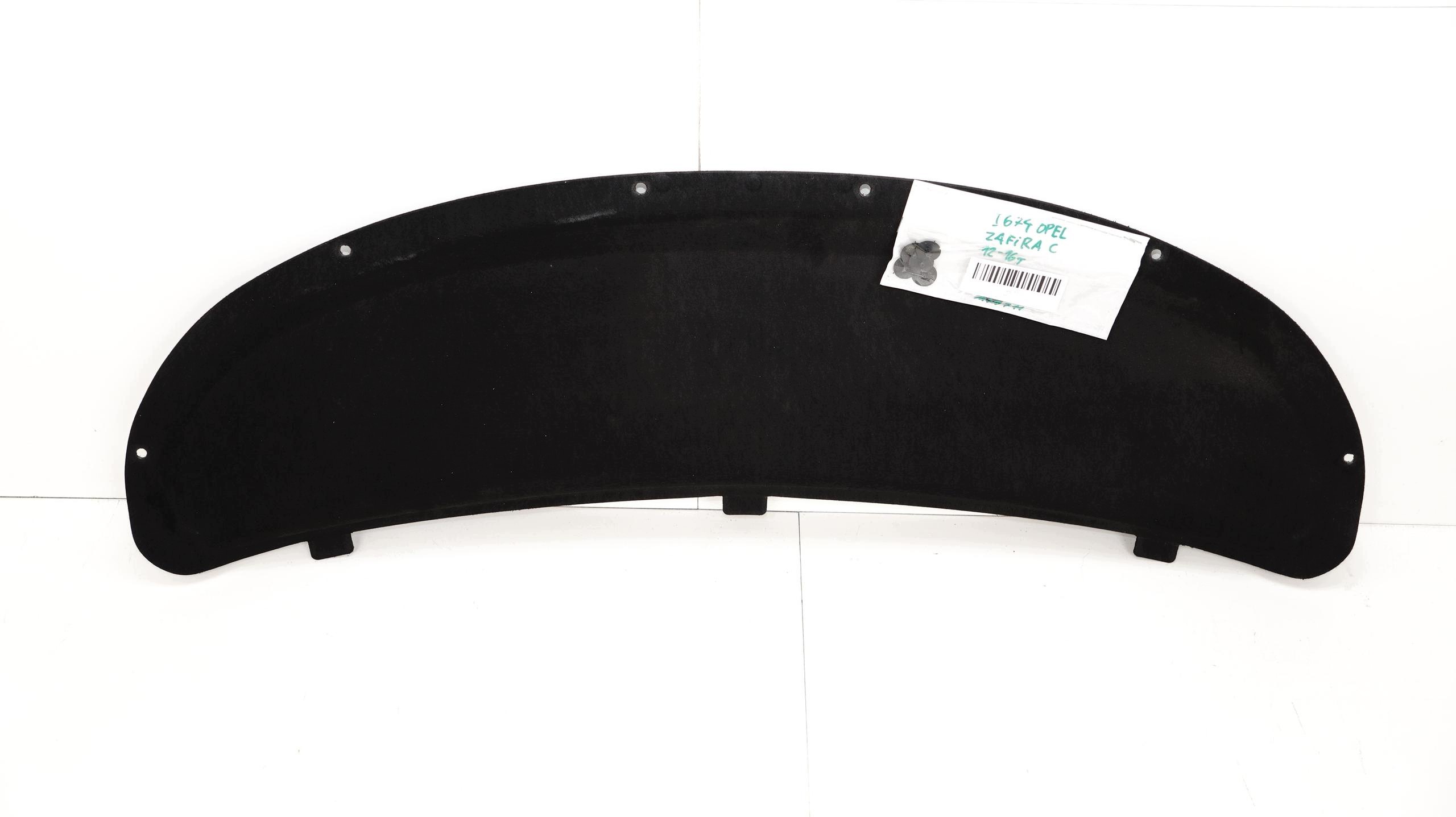 Insulation de capot Opel Zafira C 12-16R avec clips image 2