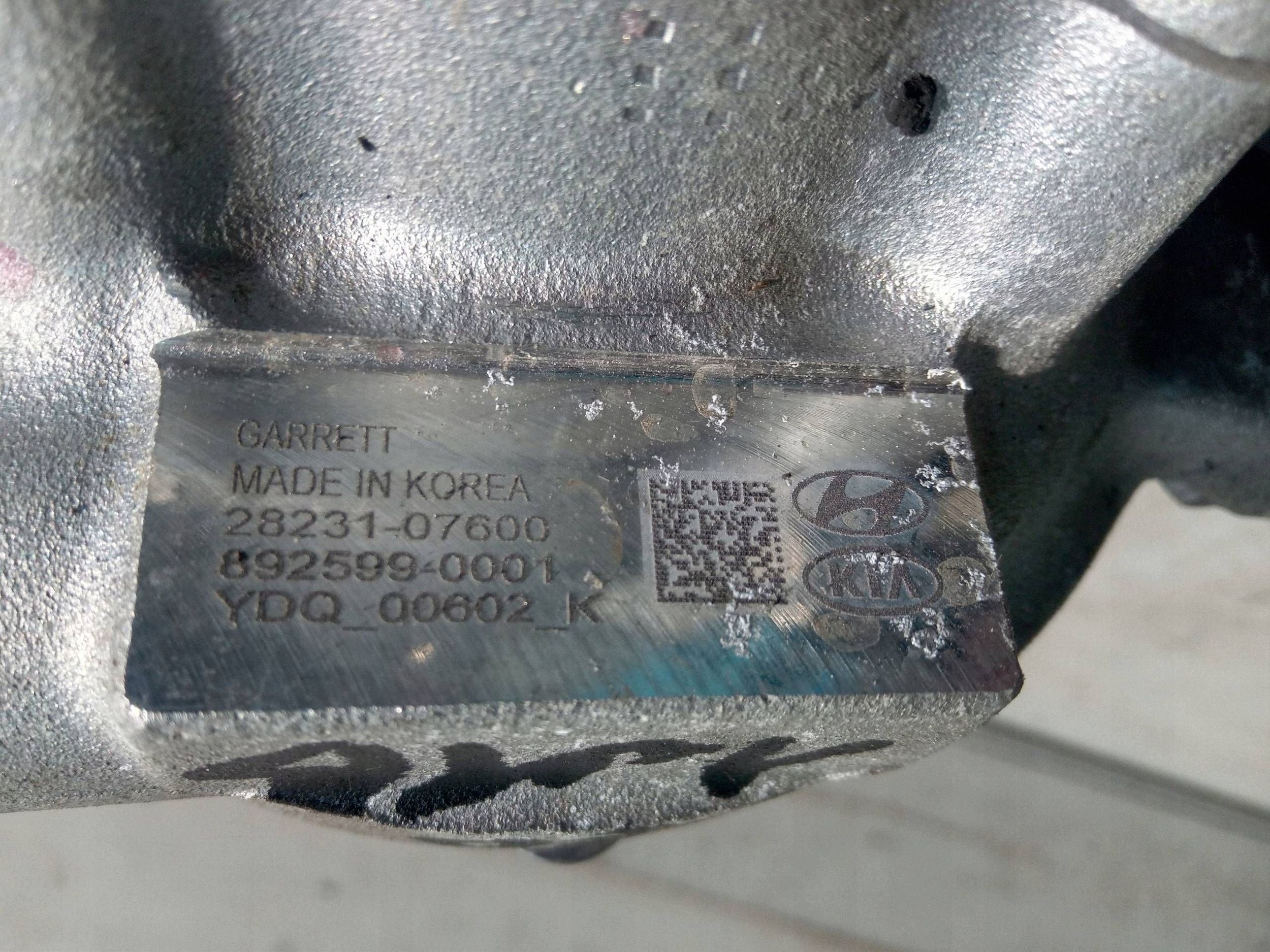KIA XCEED Turbolader 1.0 T-GDI OE 28231-07600 image 5