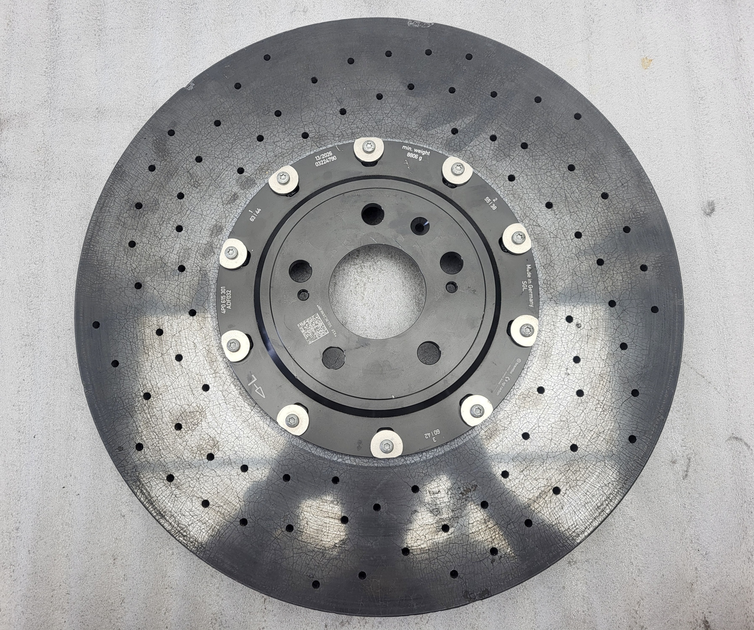 Disque de frein Audi A6 RS6 C8 céramique image 2