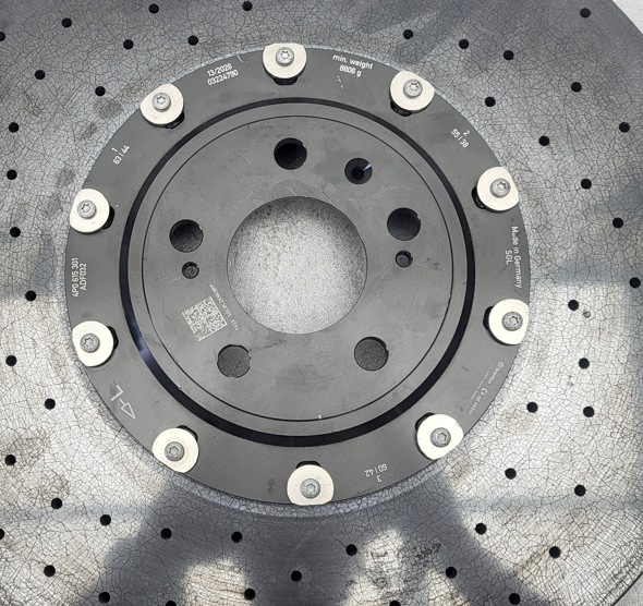 Disque de frein Audi A6 RS6 C8 céramique image 4