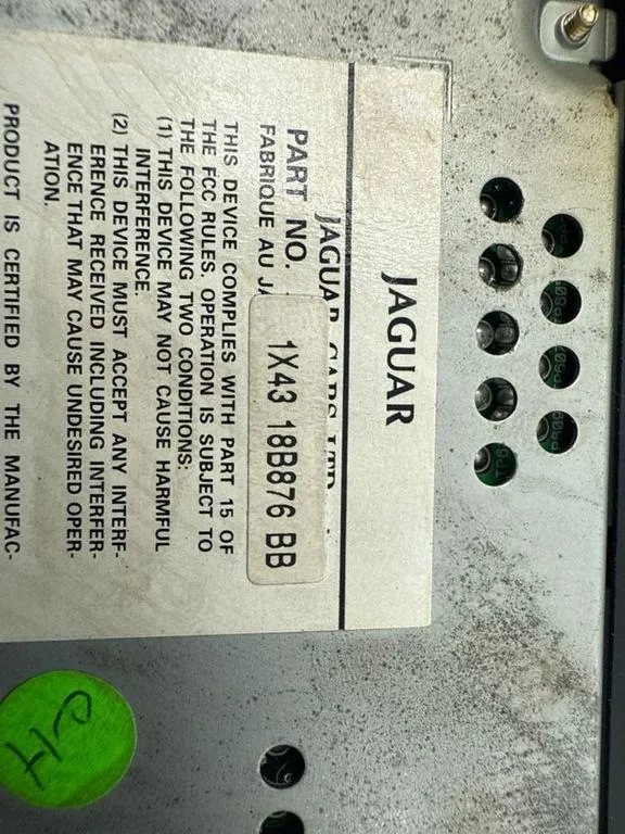 Jaguar X-Type Navigation Maps CD/DVD OEM 1X4318B876BB image 9