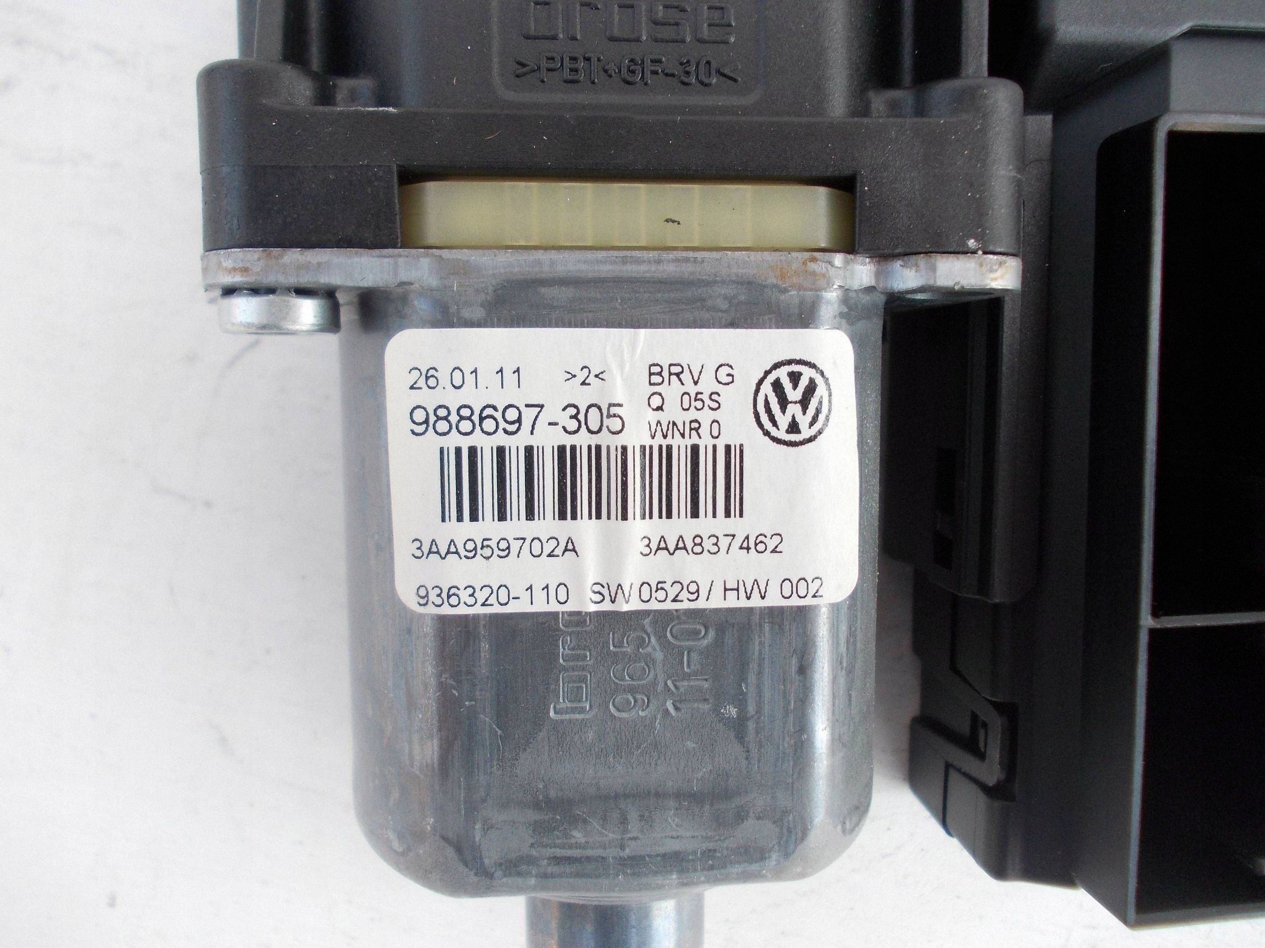 Motor de Vidro Dianteiro VW Passat 3C0959792C Usado image 3