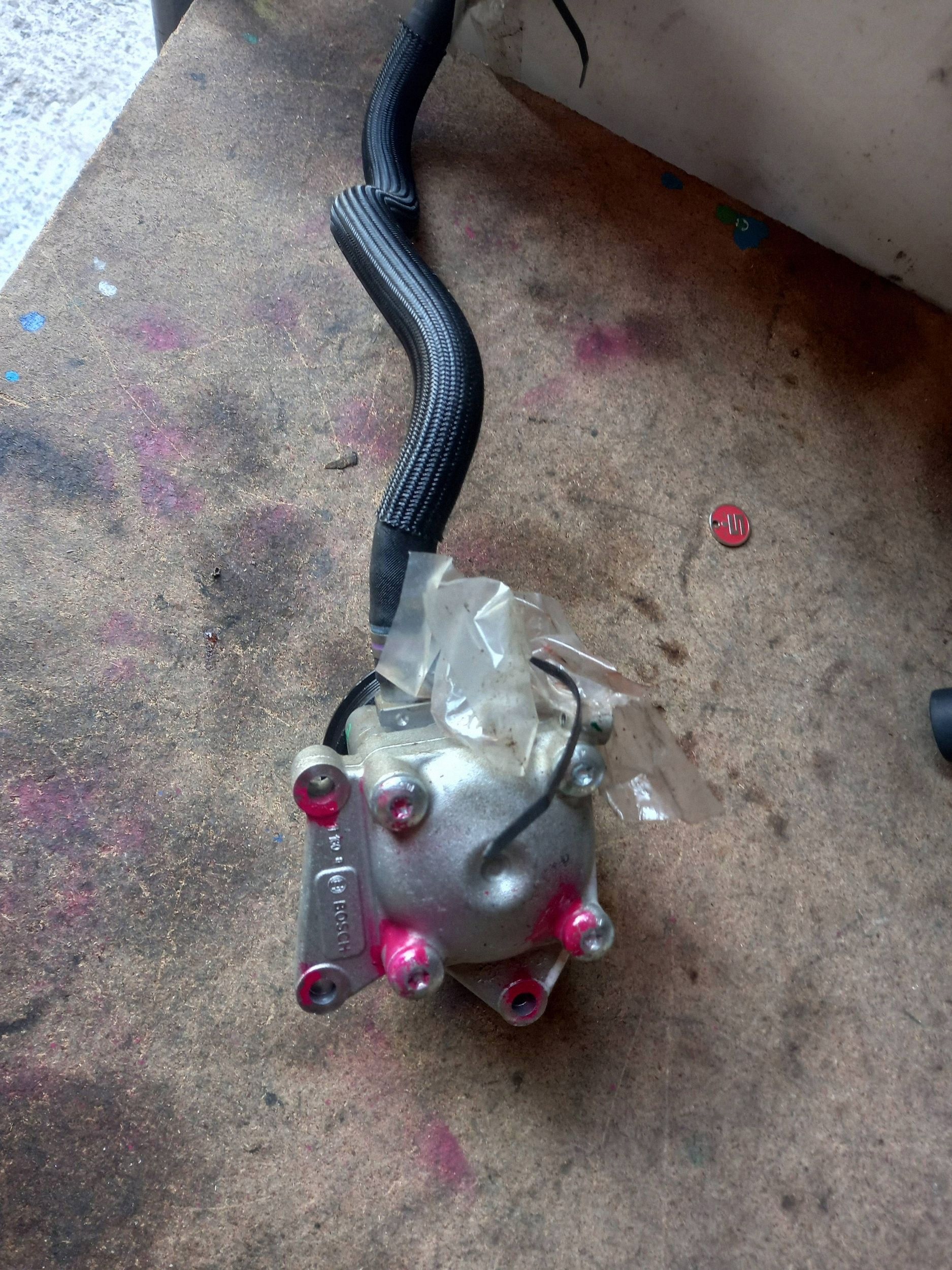 Ohjaustehostimen pumppu Fiat Ducato 7612955127