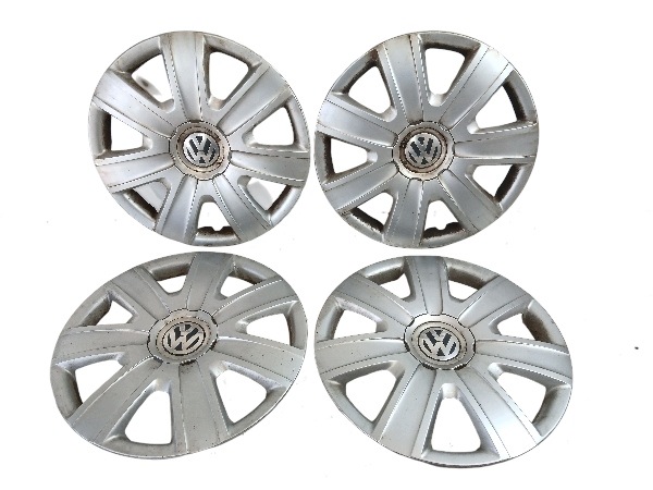 VW Polo V 6R Hubcaps 15" Set 6R0601147 Used