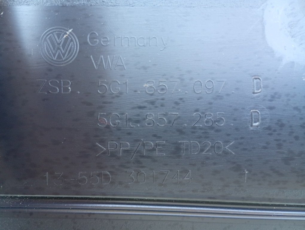 Opbergvak Dashboard VW Golf VII Gebruikt image 9