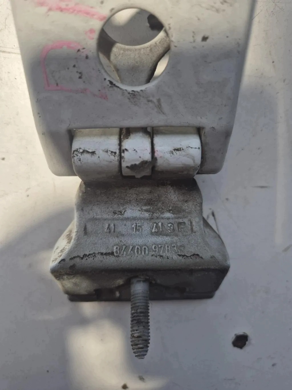 Taka klapa zawiasy Opel Movano B 844009783R