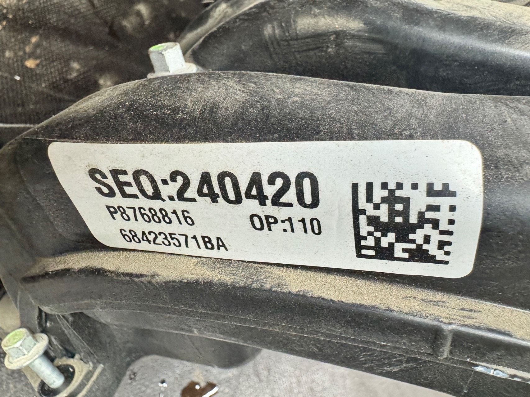 Ansaugkrümmer Jeep Grand Cherokee WL 68423571BA image 3