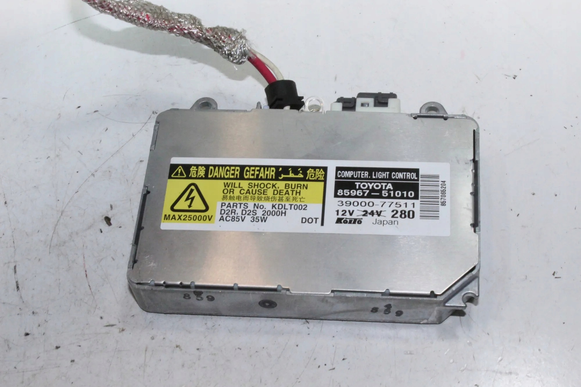 Modulo xenon Lexus RX (_U3_) 8596751010 usato image 3