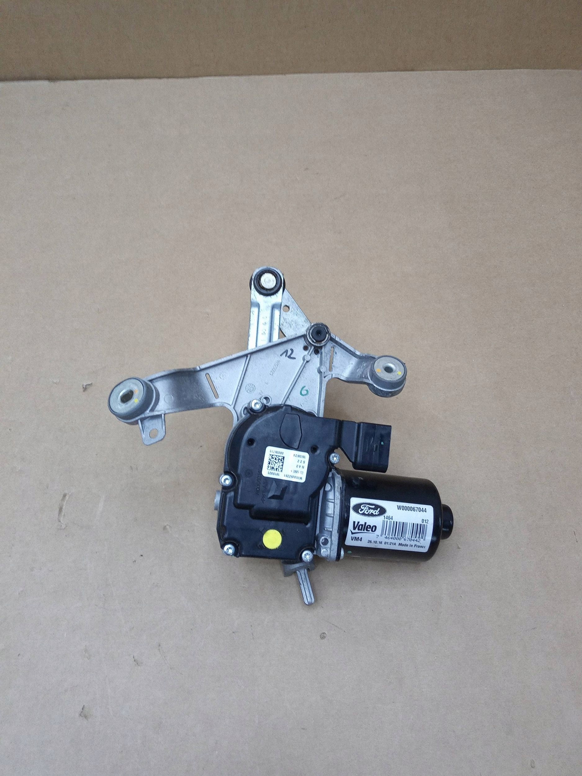 Ford S-MAX Wischermotor W000067044 Gebraucht image 2