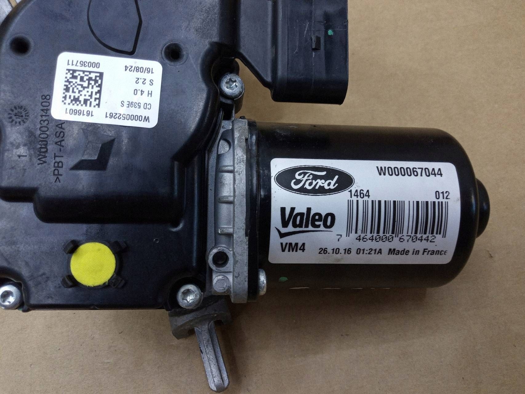 Tuulilasinpyyhkijän moottori Ford S-MAX W000067044