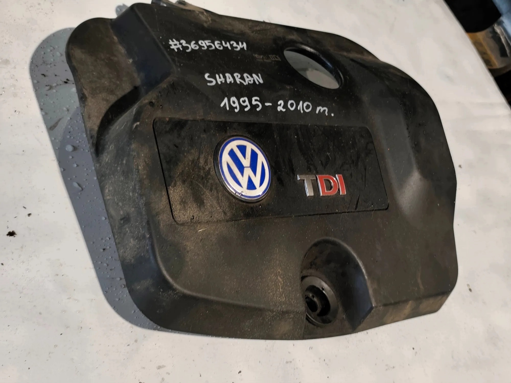 Cubierta superior motor VW Sharan 1.9 TDI image 4