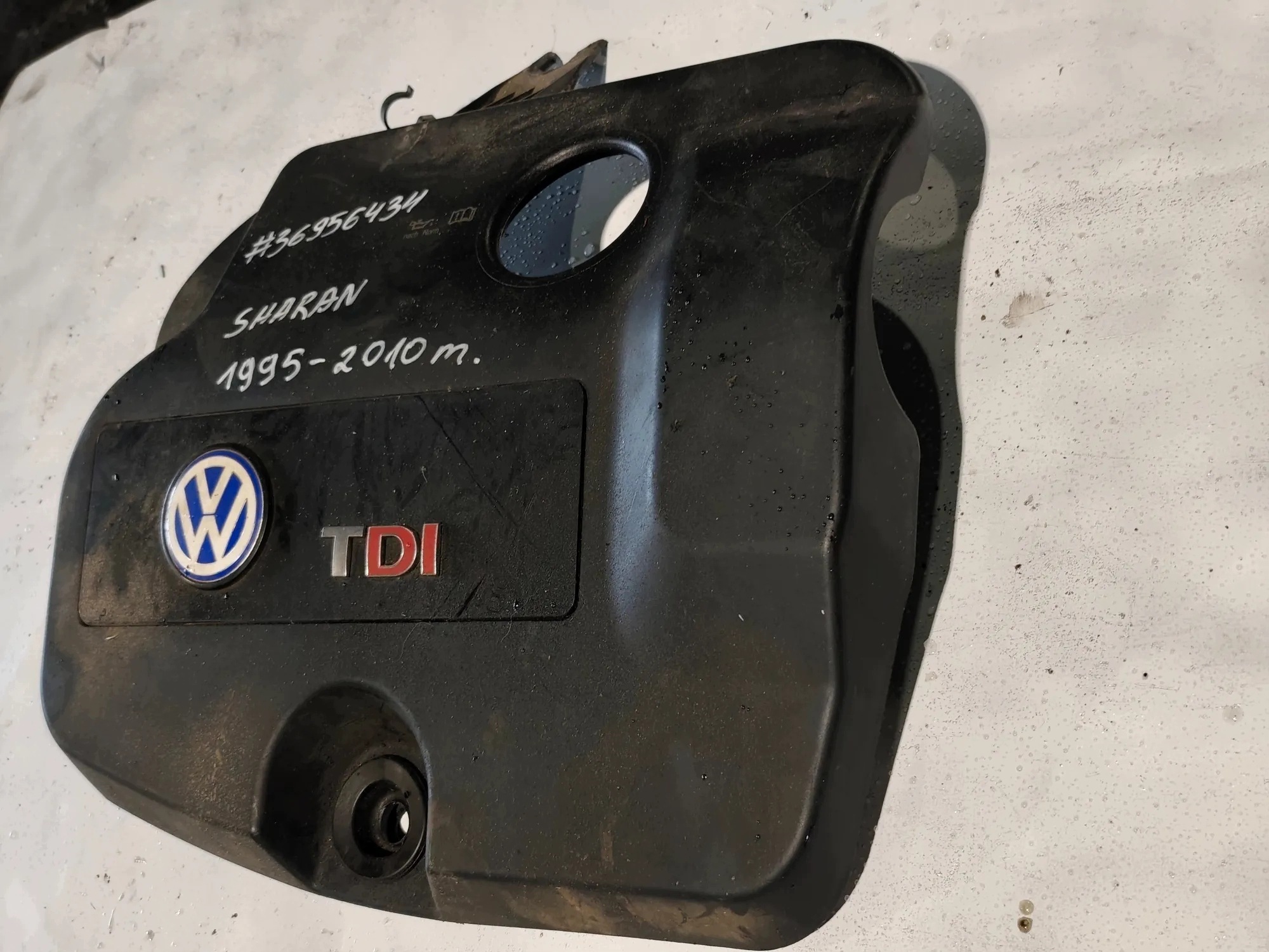 Cubierta superior motor VW Sharan 1.9 TDI image 5