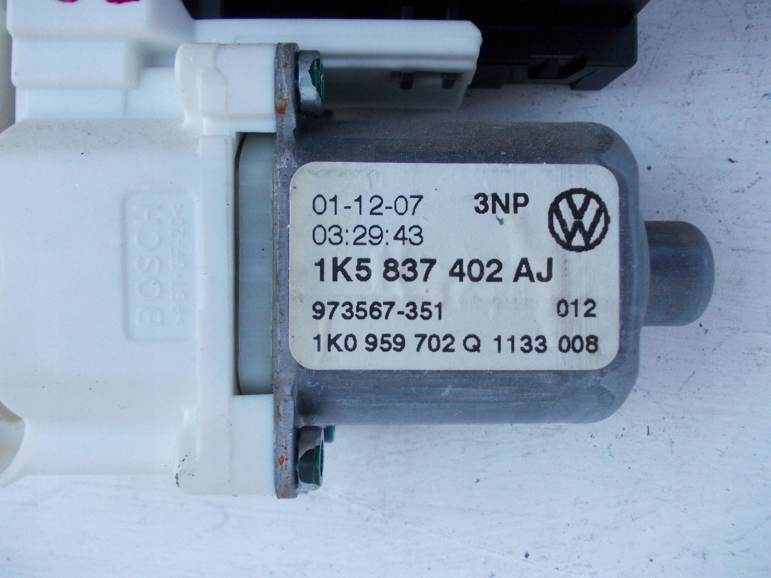 Frontscheibenheber VW OE 1K0959792M image 3
