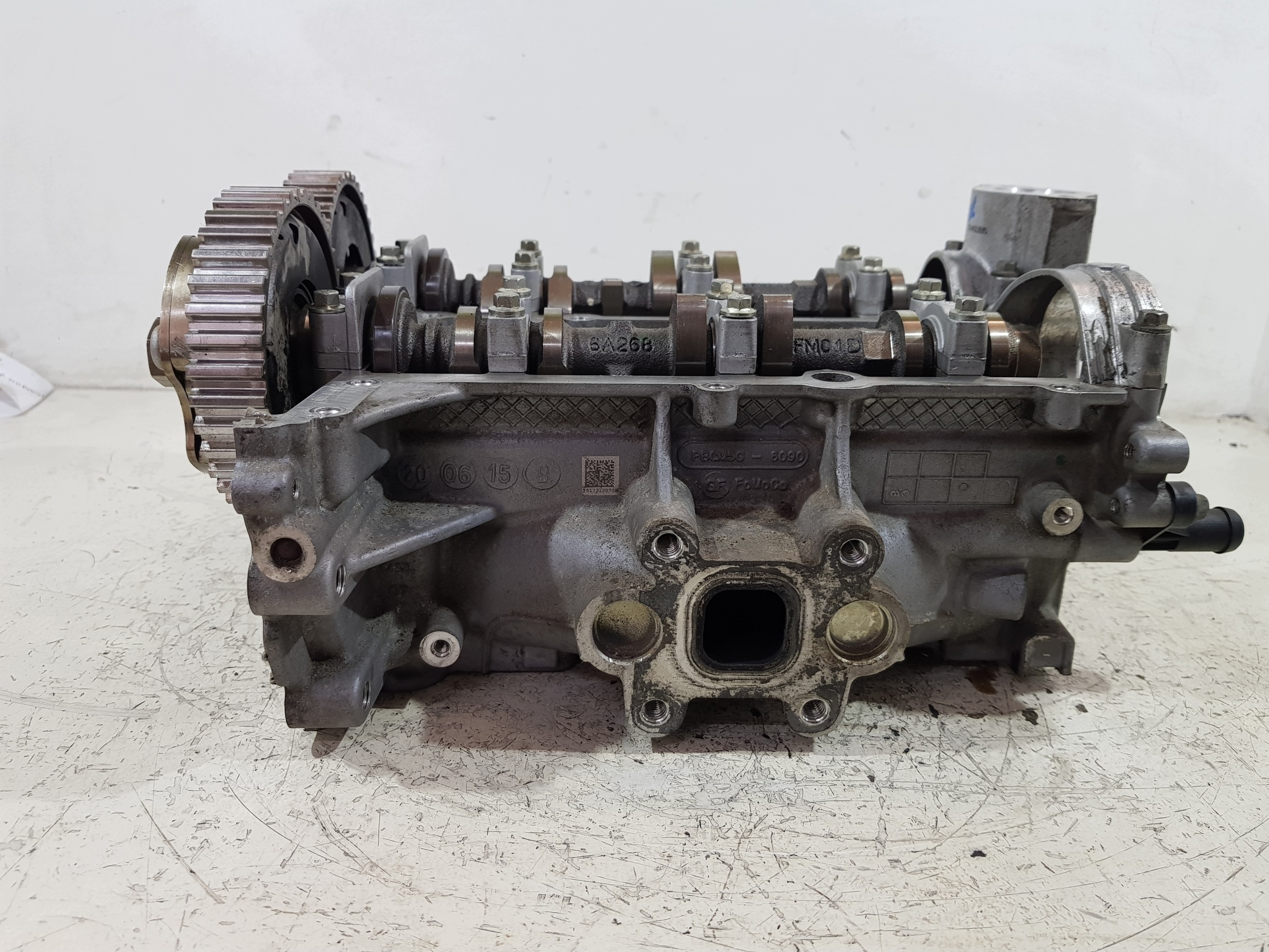 Käytetty sylinterikansi CM5G-6090-GF Focus MK3 B-Max 1.0 EcoBoost