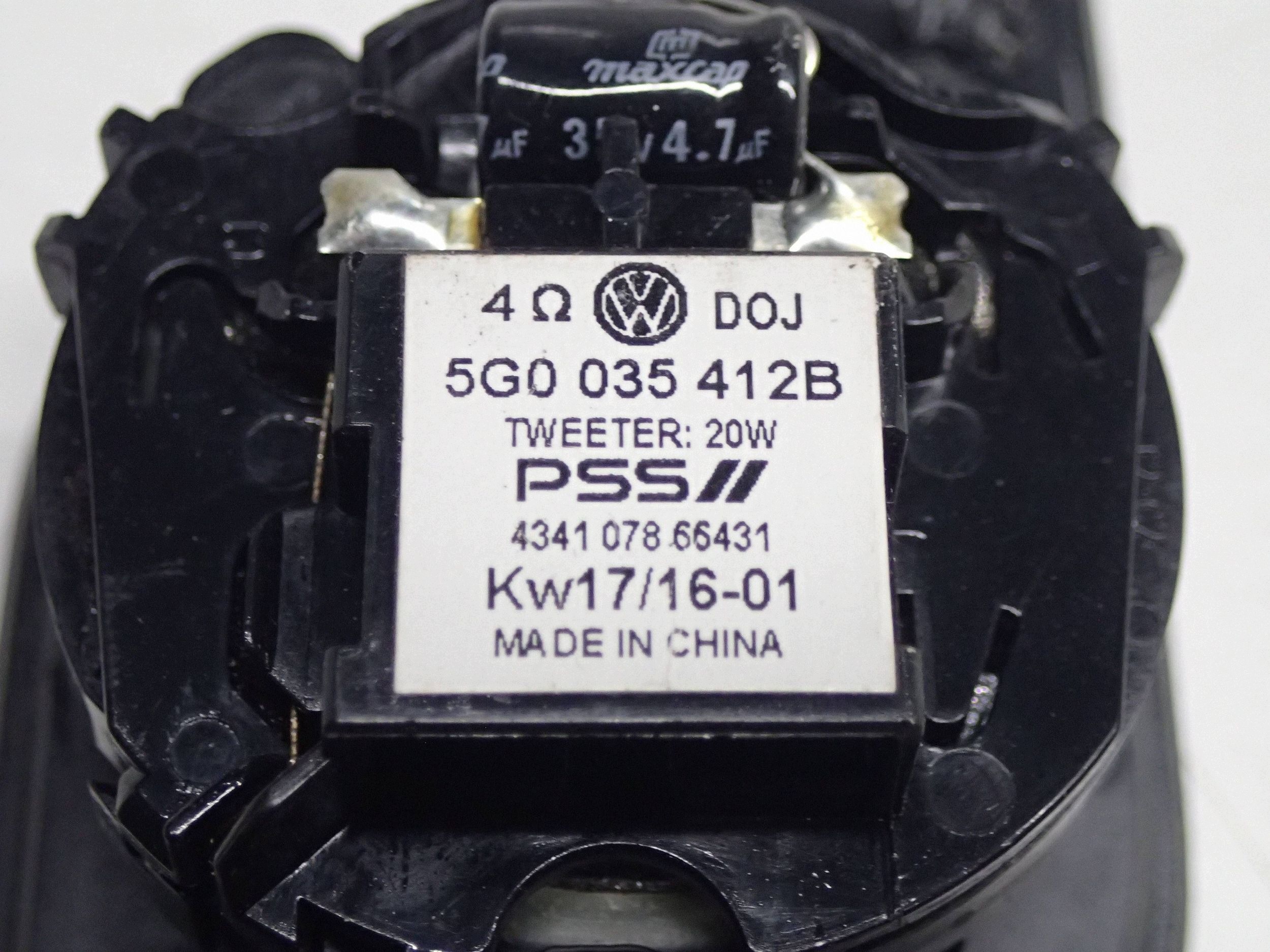 Diskant högtalare vänster bak VW Golf Sportsvan image 9