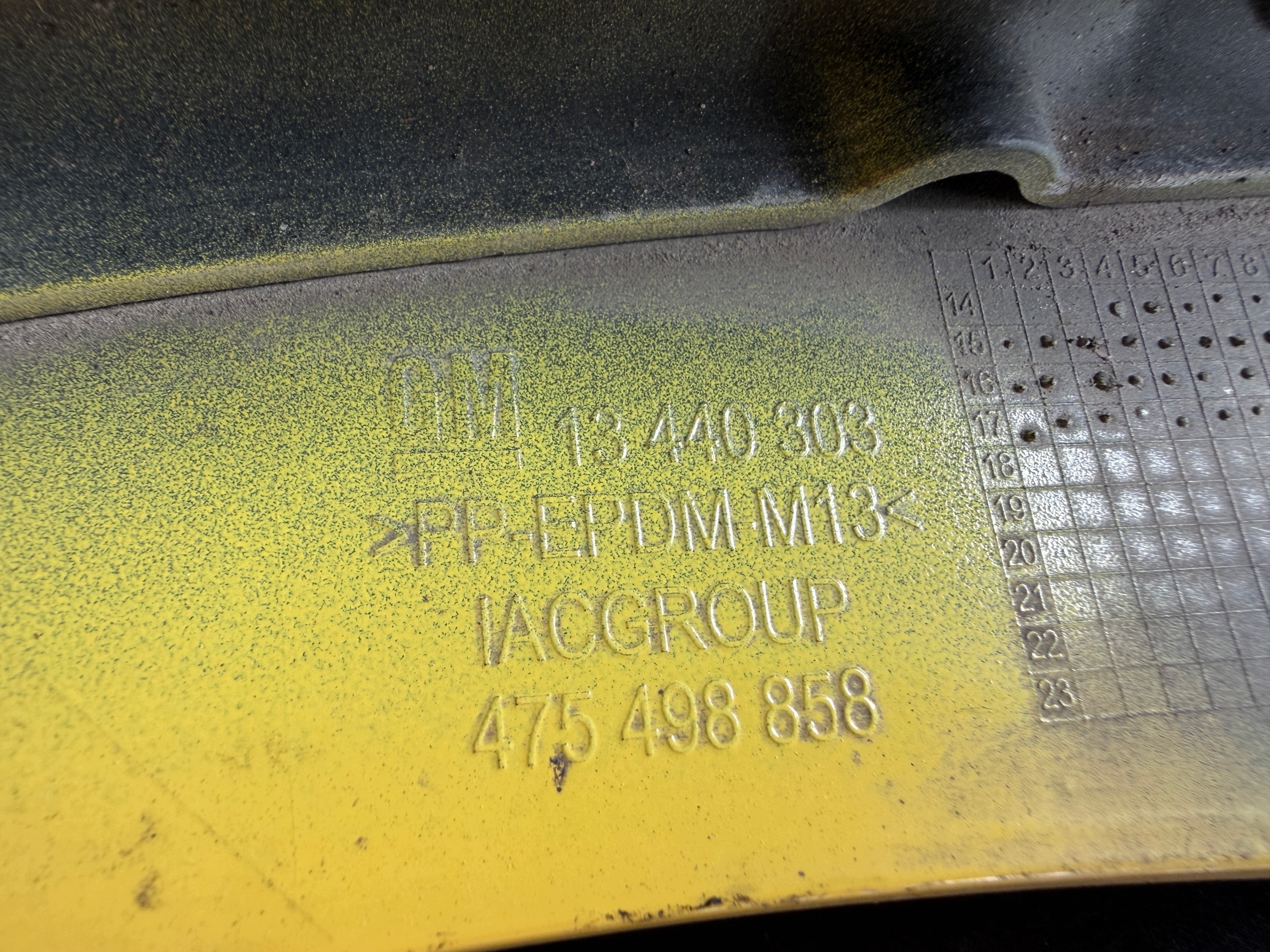 Spoilerlippe vorne links Opel Corsa OPC LINE image 6