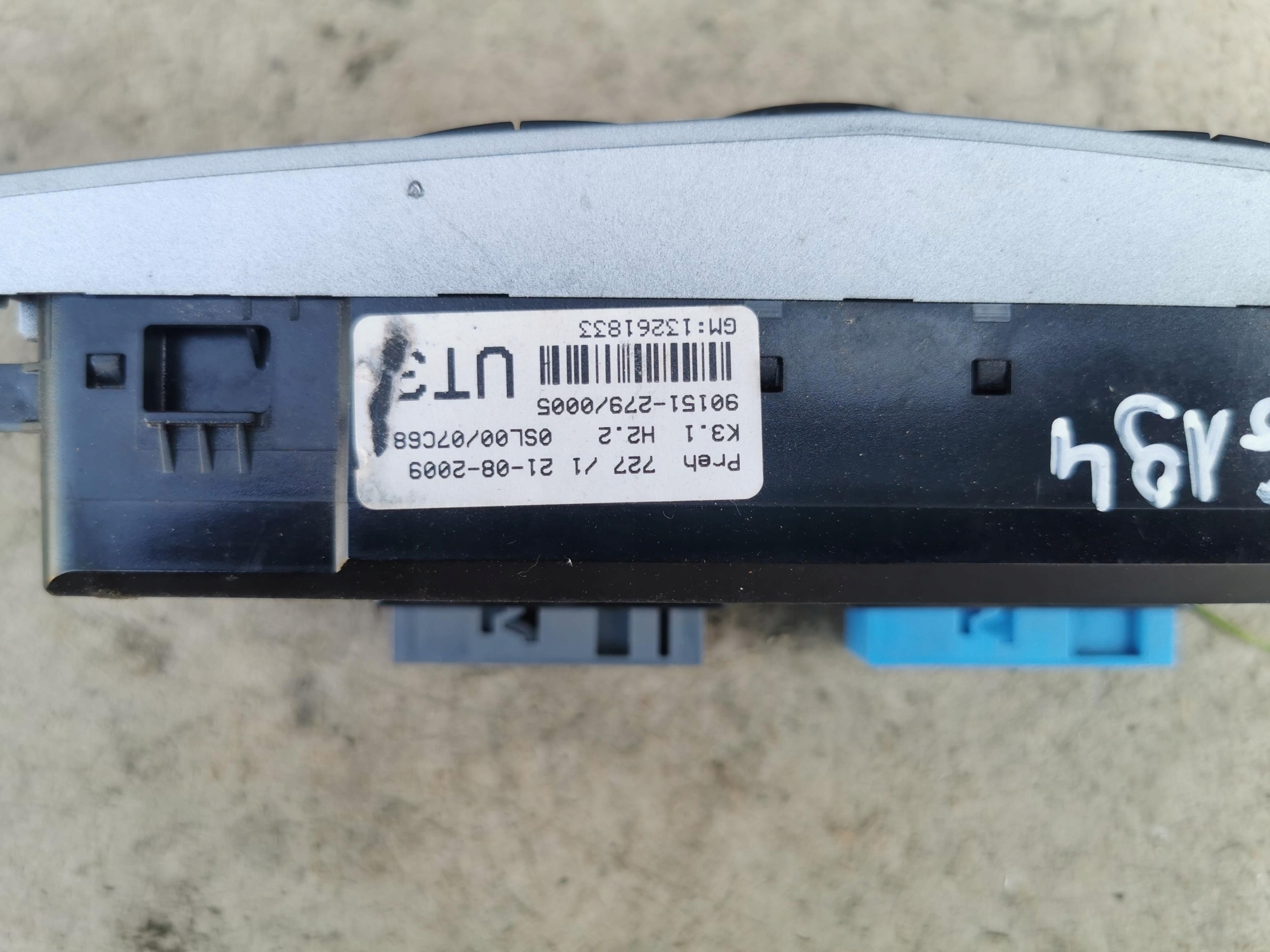 Panneau de climatisation Opel Corsa D 13261833 image 4