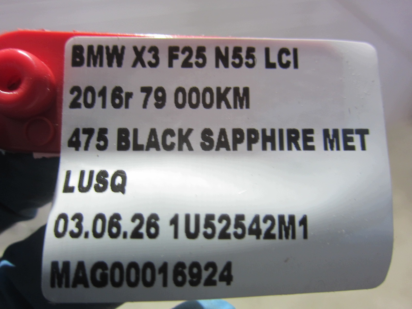 BMW X3 F25 N55 Support Moteur Droit 306ch image 8