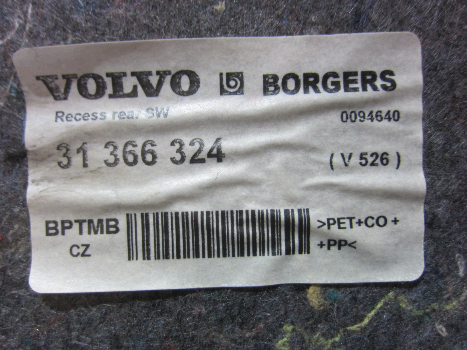 Tapis de coffre Volvo XC90 II 31366324 image 7