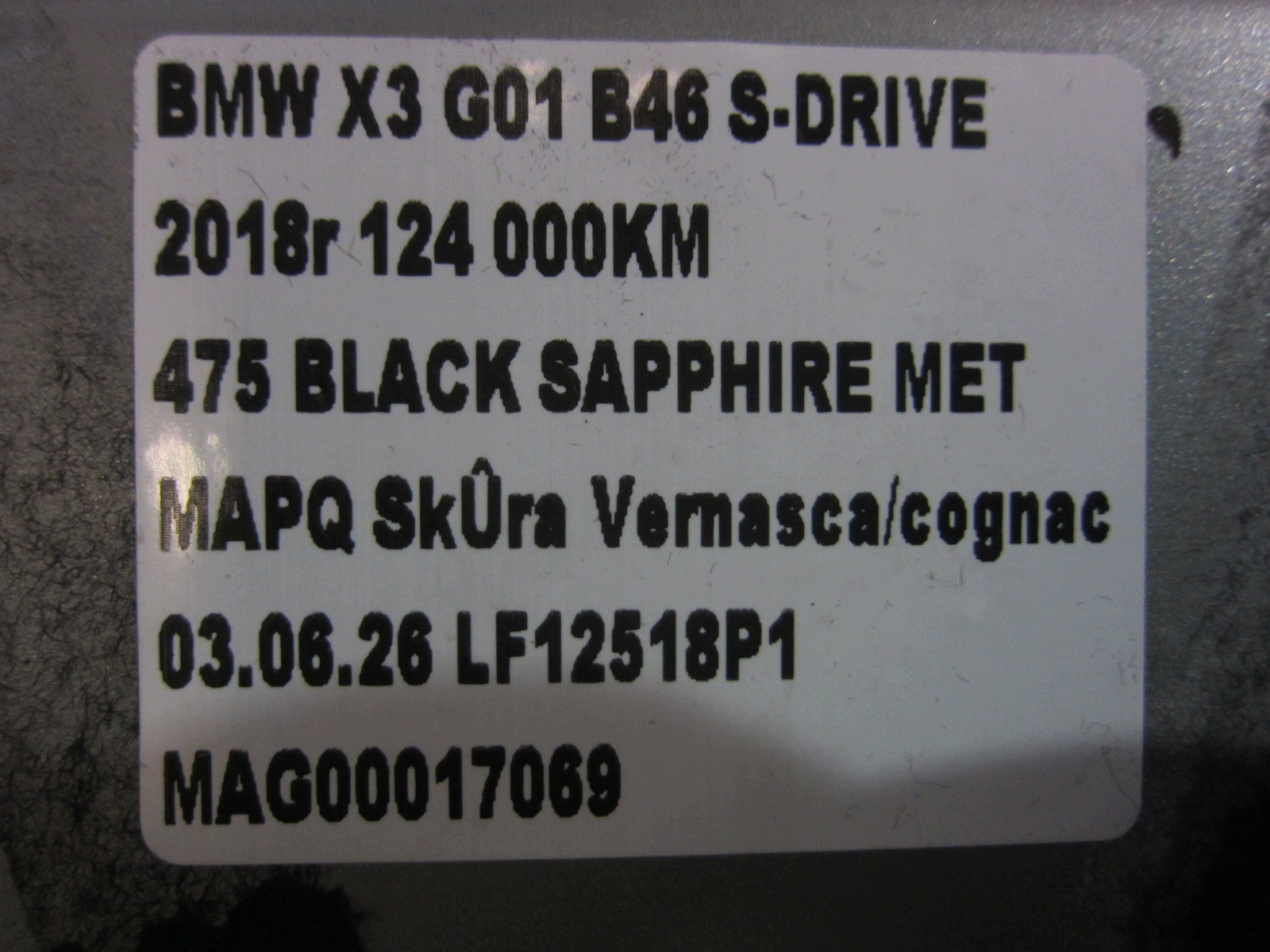 BMW X3 G01 F97 Harman Kardon Verstärker image 9