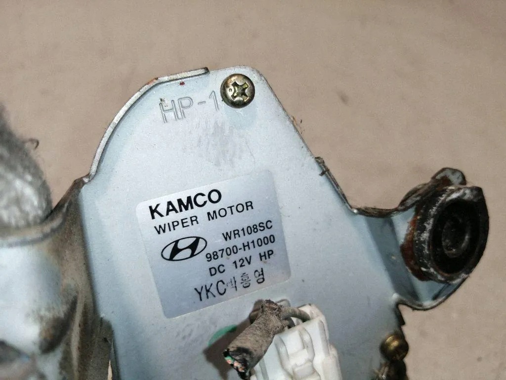 Achterruitwissermotor Hyundai Terracan 98700H1000 image 4