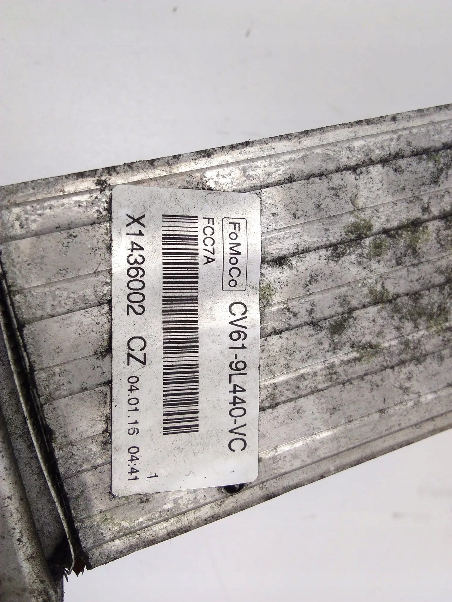 Intercooler Ford Focus III 1.0L 92kW 2016 X1436002 image 4