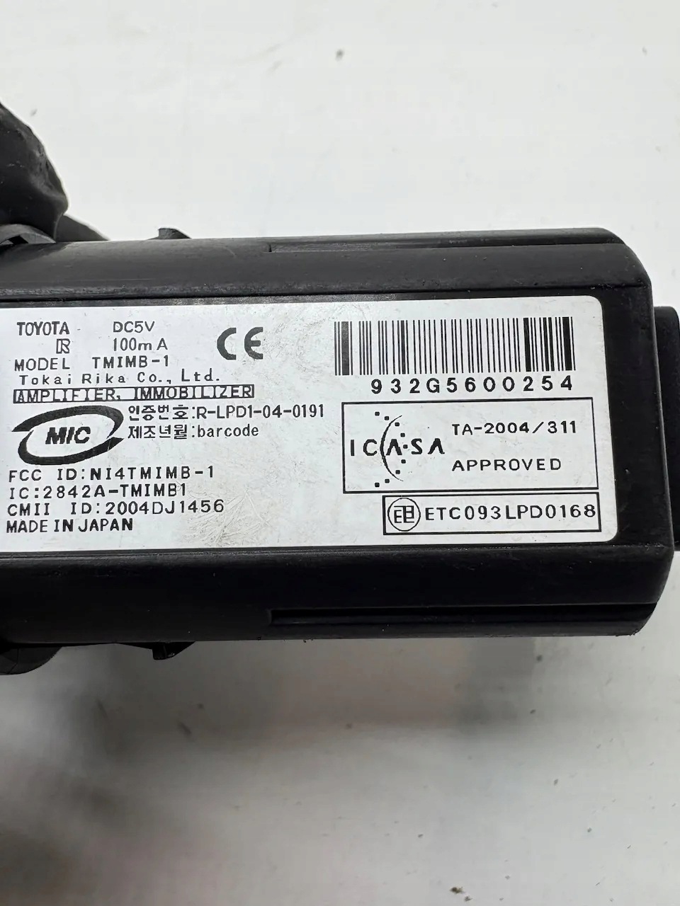 Bouton Start/Stop LEXUS IS II 2.2D TA2004311 image 6