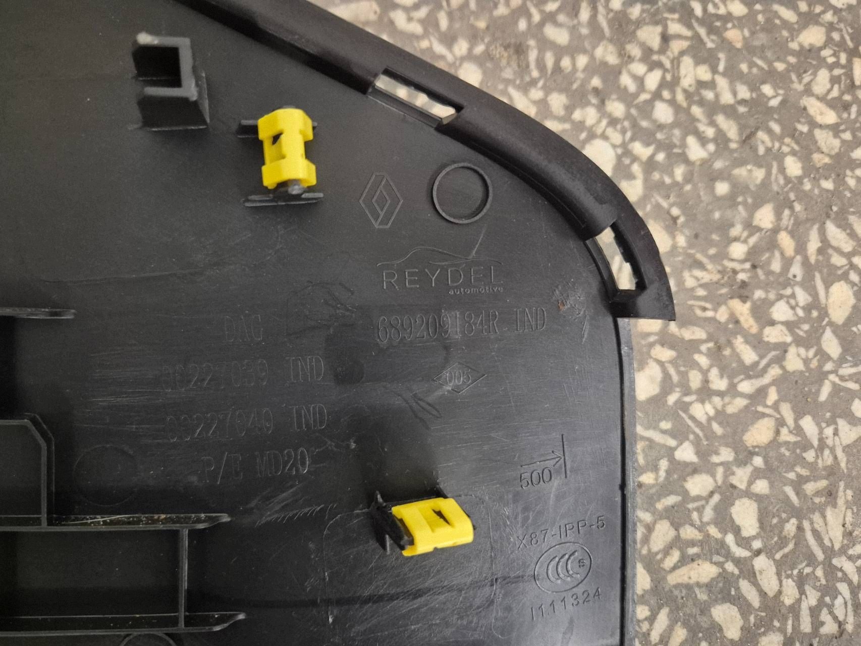 Cubierta lateral del túnel Derecha Renault Captur 689209184R image 3