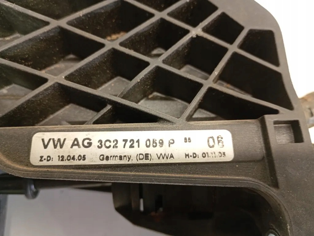 Pédale d'embrayage VW Golf Plus 3C2721059 image 5