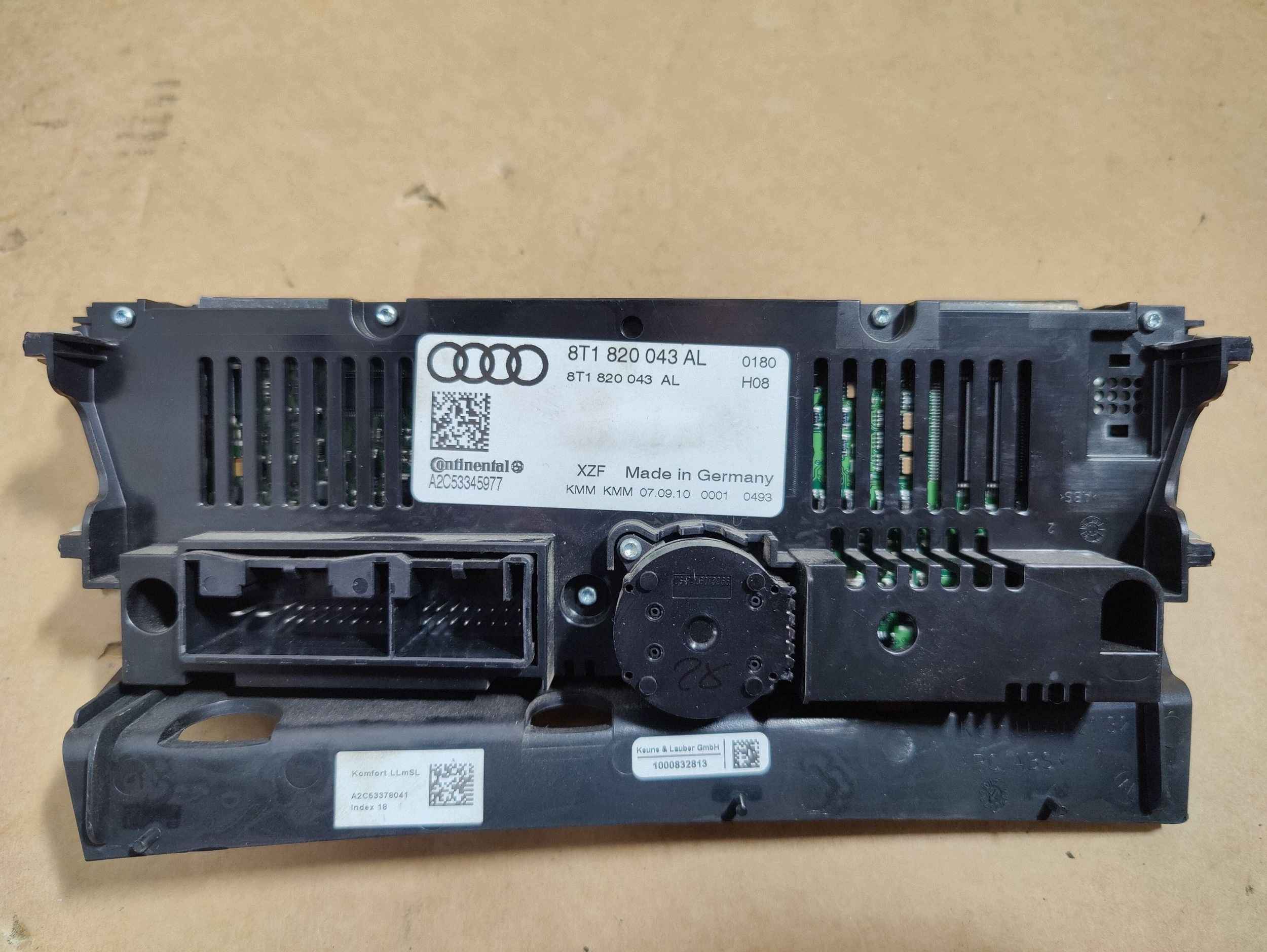 Pannello Clima Audi A5 Sportback 8TA 8T1820043 image 3