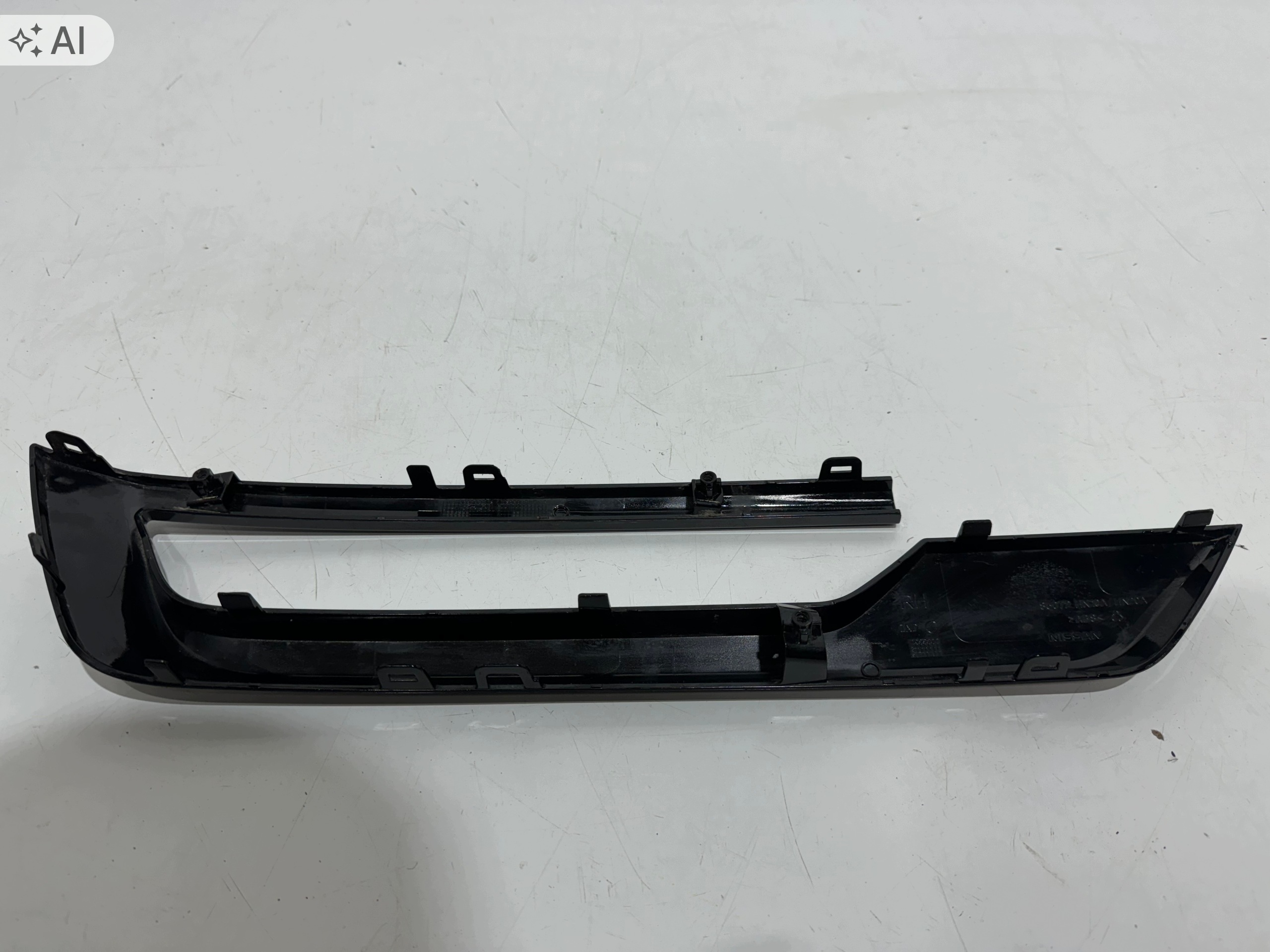 Nissan Qashqai J12 Lijst Bumper Achter Rechts