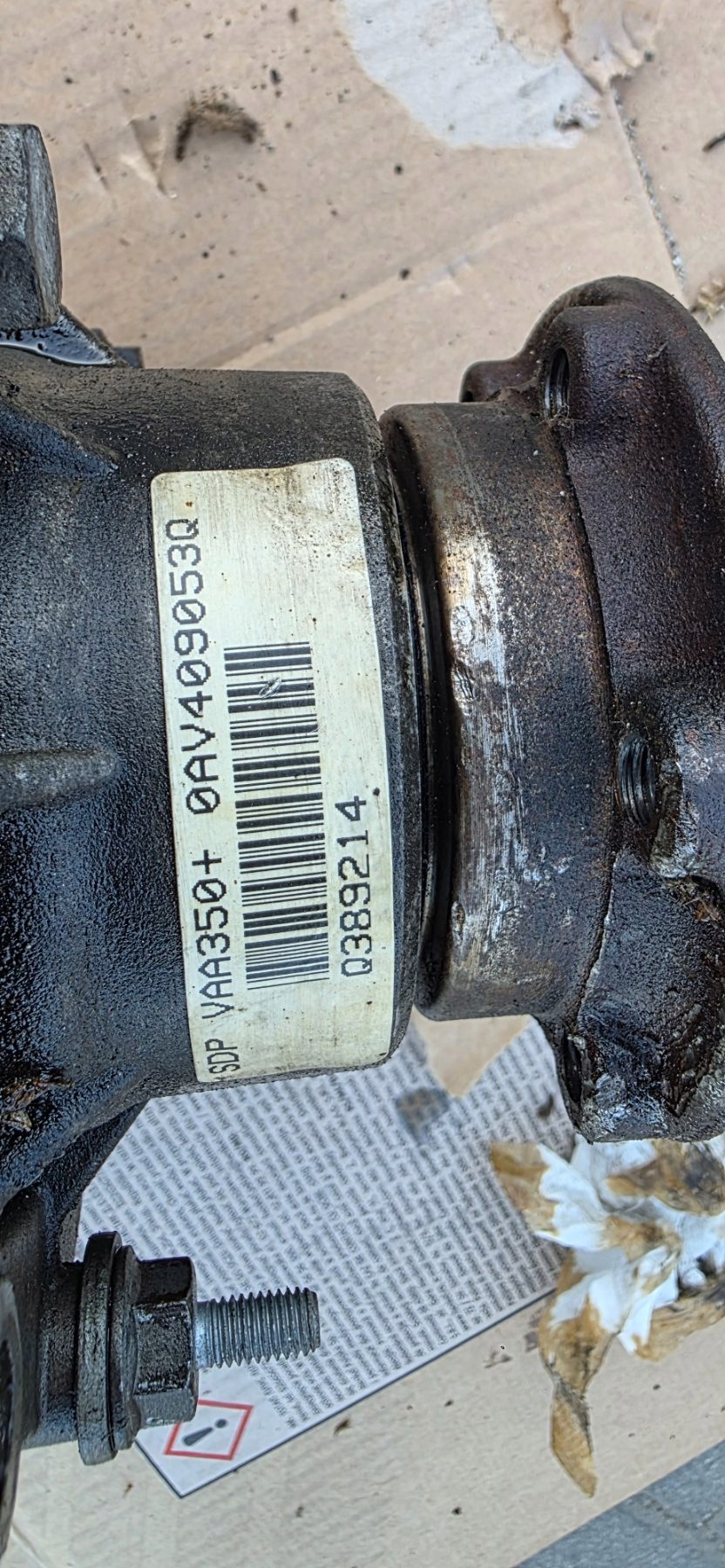VOLKSWAGEN PASSAT B6 3.2 FSI REDUTOR 0AV409053Q image 4