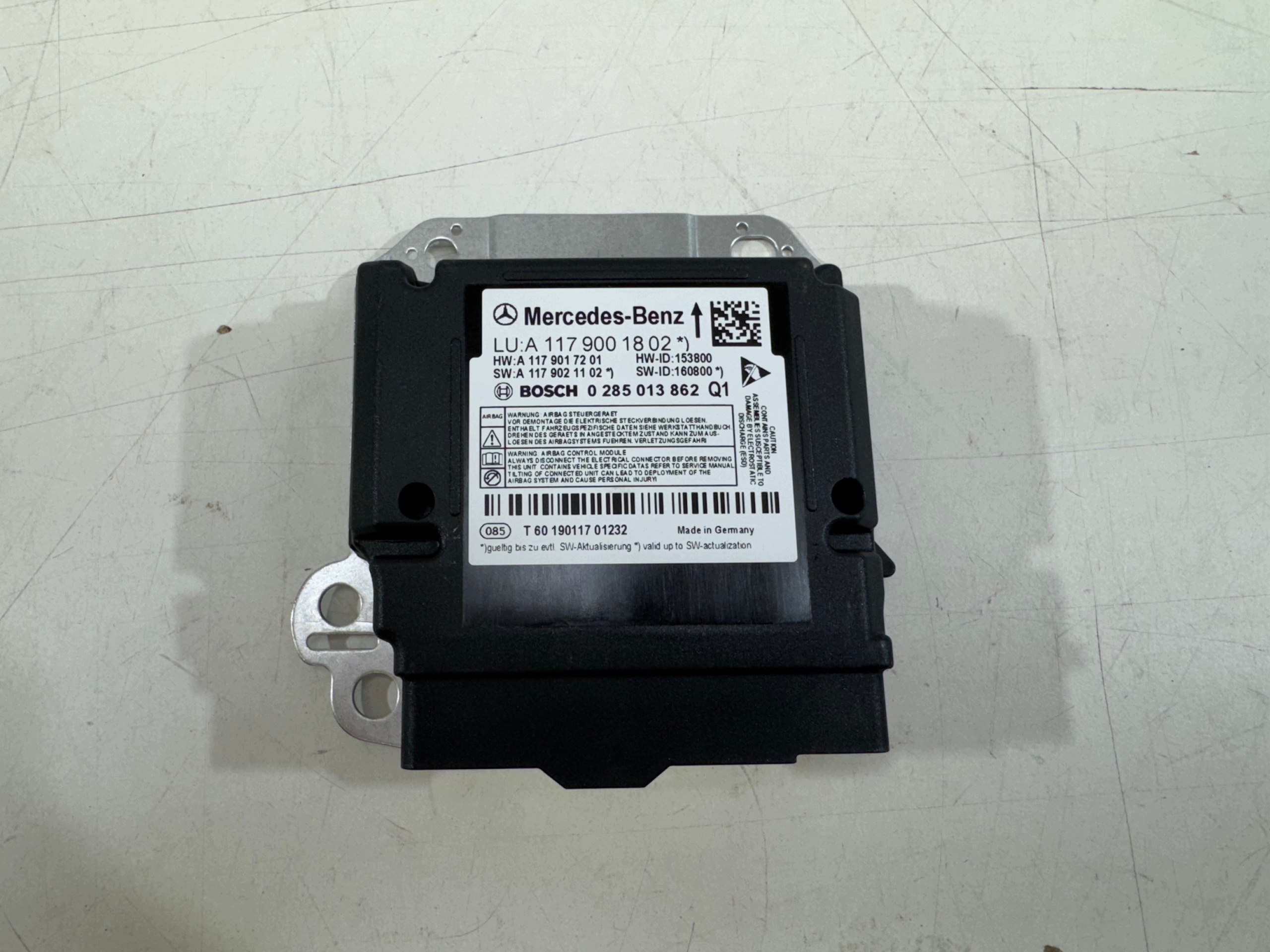 Sensor Módulo Airbag Mercedes A1179001802 image 2