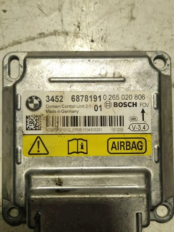 Airbag BMW 5 F10 34526878191 3.0D 190kW 2011 image 3