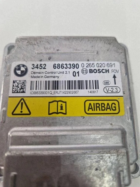 Module airbag BMW 4 Coupé (F32, F82) 0265020691 2016 image 4