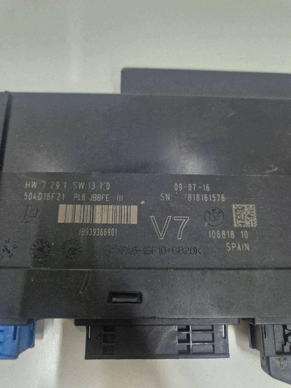 BMW 4 Cabrio (F33, F83) Comfort Module 504D16F21 image 3