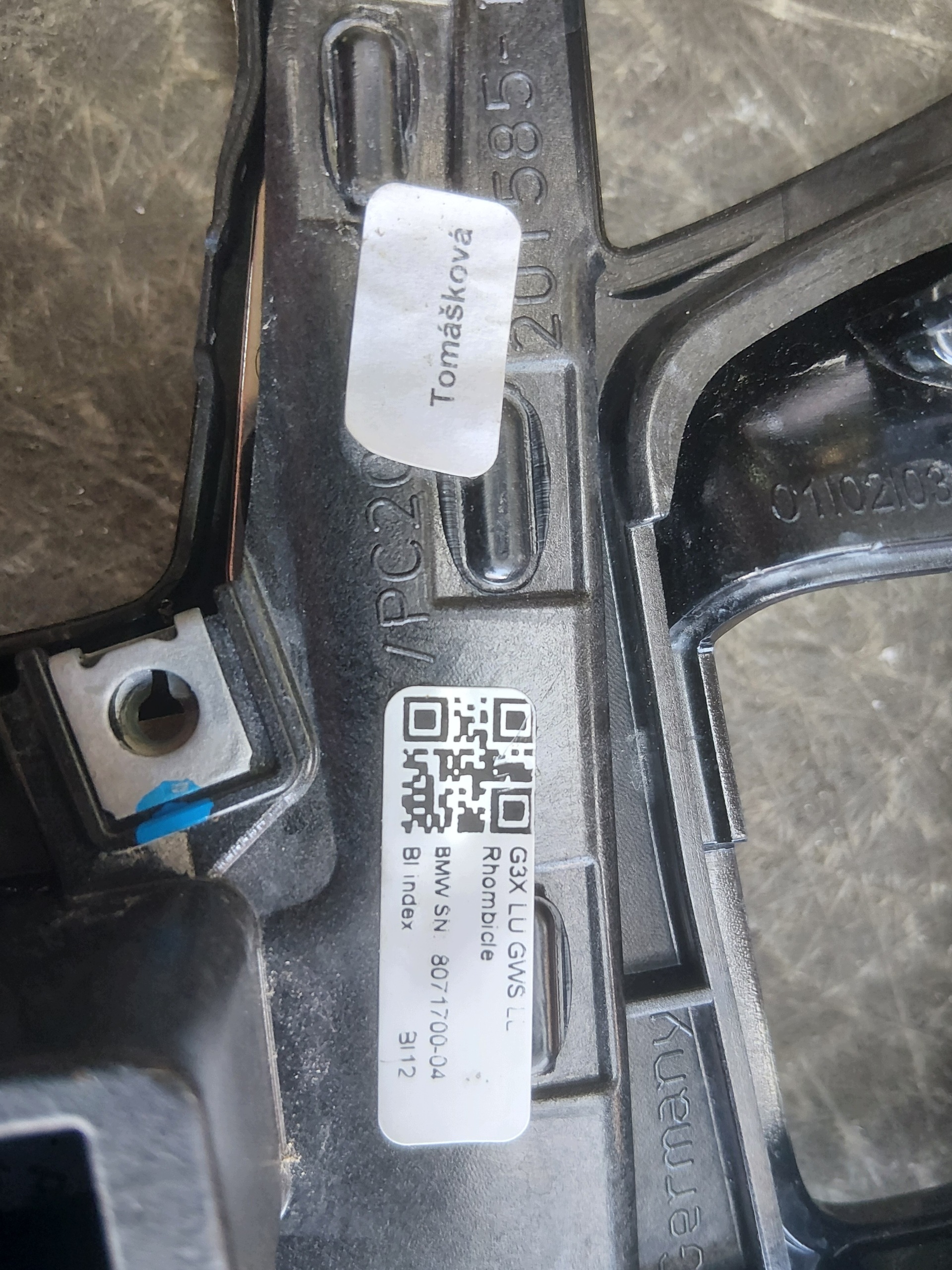 Panel consola Bmw 5 G30 G31 8071700 image 8