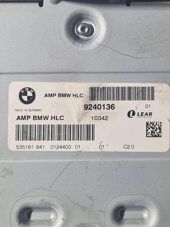 Versterker BMW X5 (E70) 0124400 image 7