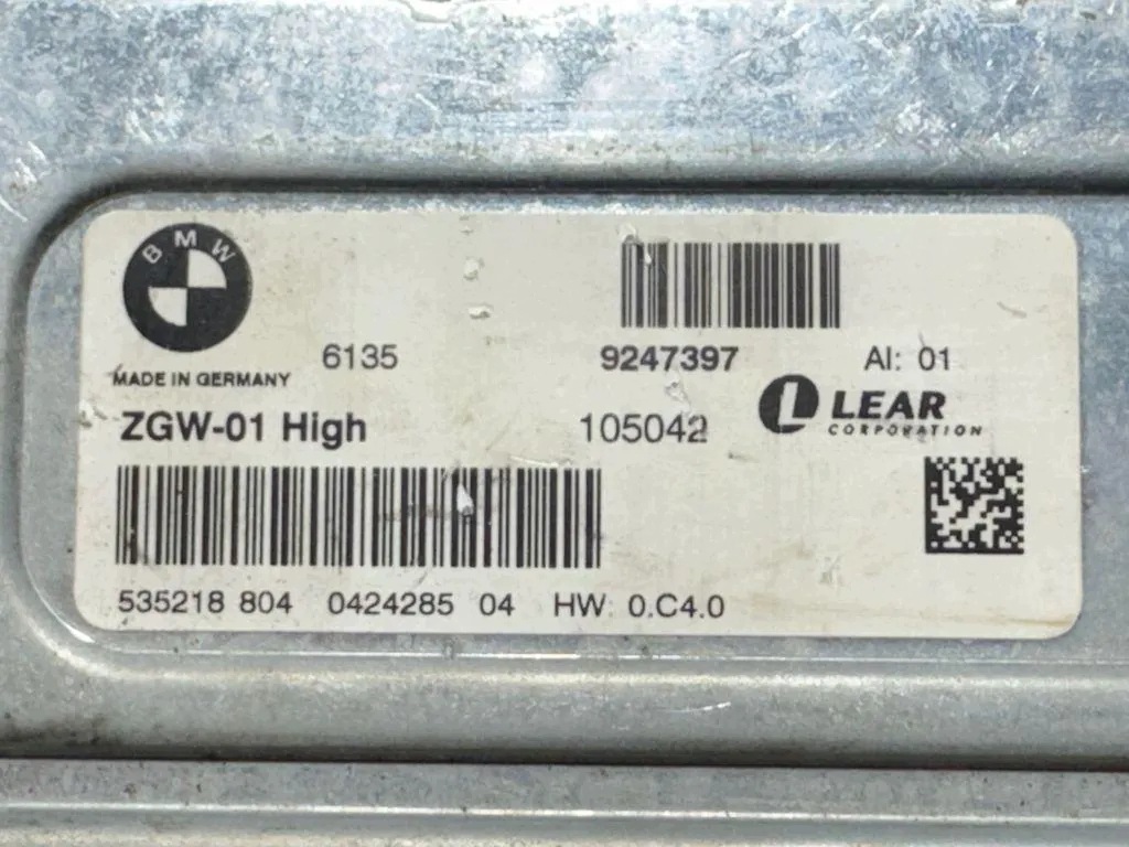 Módulo de Conforto BMW 5 (F10) 105042 2.0D 155kW 2011 image 4
