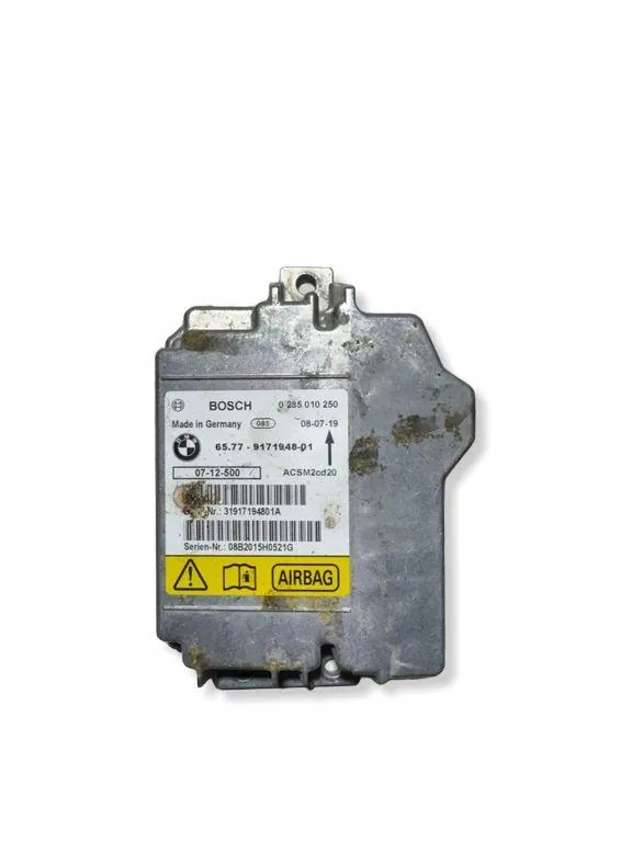 Module airbag BMW X5 E70 ACSM2CV20 408kW 2009 image 2